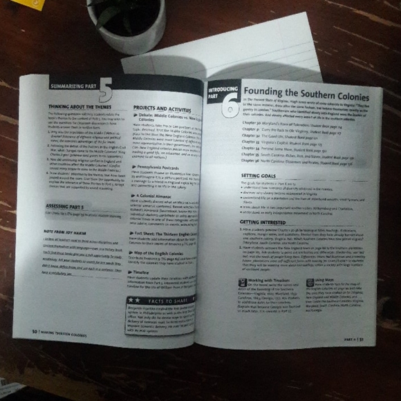 The History of US: Making Thirteen Colonies Teaching Guide bundle, Hakim - Picture 4 of 13